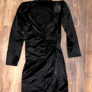 Silk fitted dress